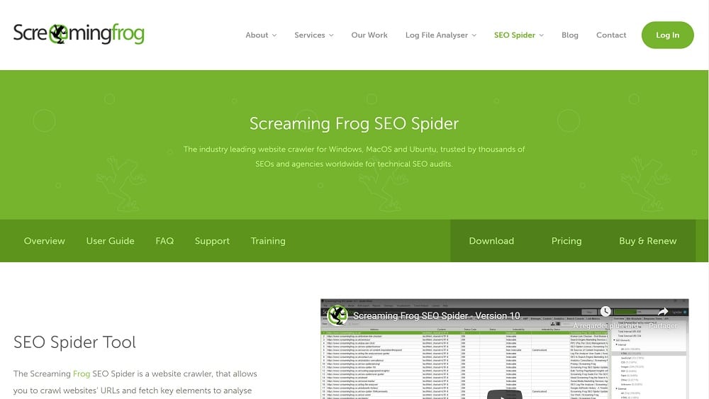 2. Screaming frog ou l’allié de l’analyse on-site