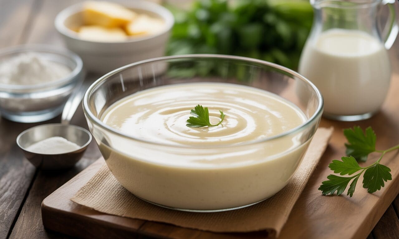 découvrez comment préparer une béchamel sans beurre ni farine grâce à nos astuces utilisant la fécule pour obtenir une texture parfaite et onctueuse, idéale pour toutes vos recettes.