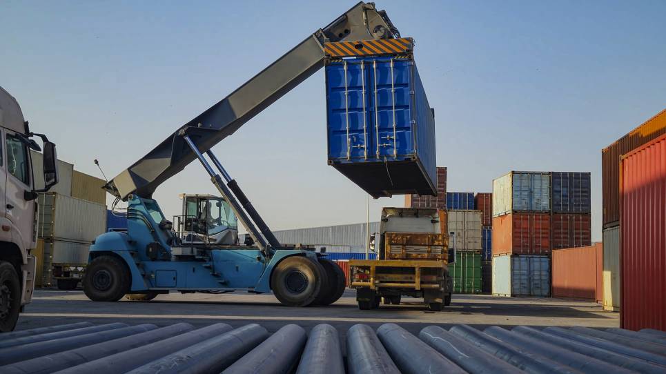 container maritime pour stockage chantier ou habitat