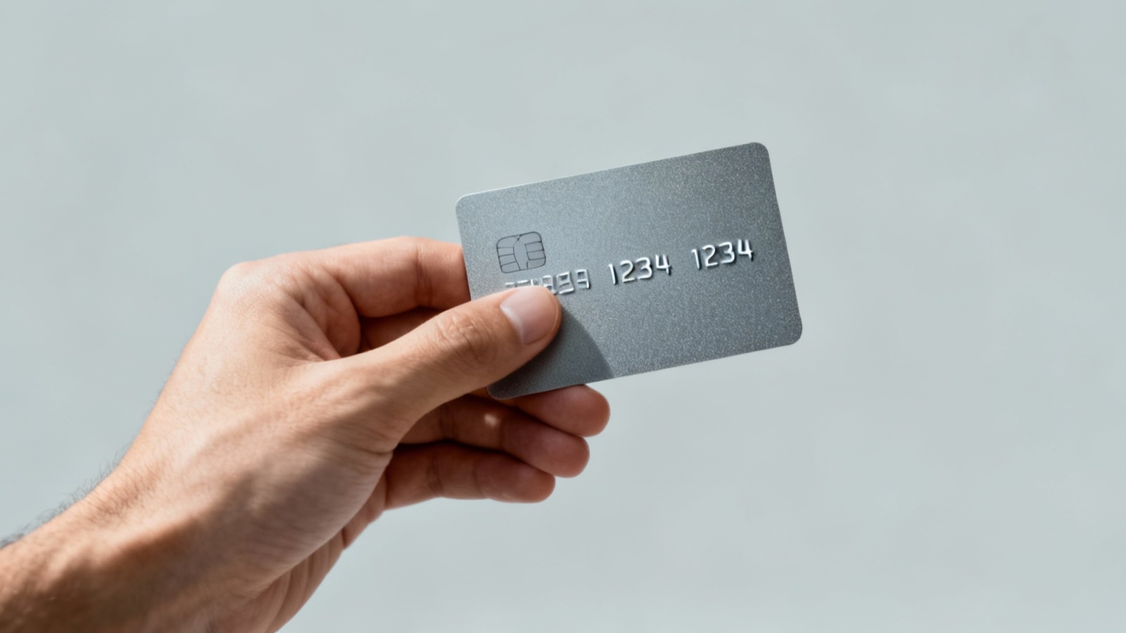 Gros plan sur le numéro à 16 chiffres d'une carte bancaire