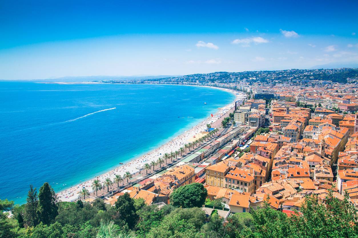 Mer Méditerranée à Nice